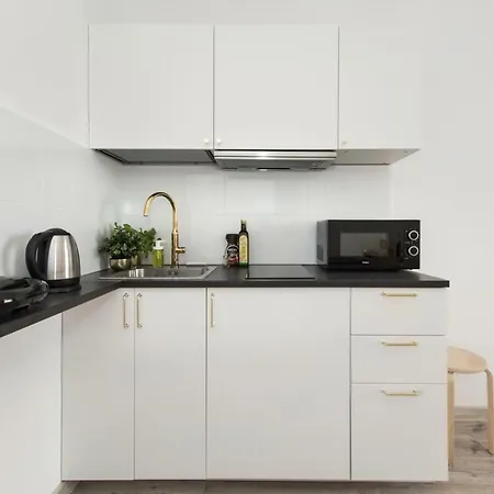 Superapart Belwederska A Ministudio, Balcony, Kitchen, Pet-friendly, Tv & Wifi 바르샤바