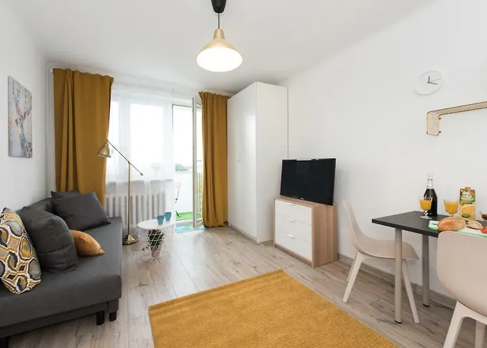 Superapart Belwederska A Ministudio, Balcony, Kitchen, Pet-friendly, Tv & Wifi *